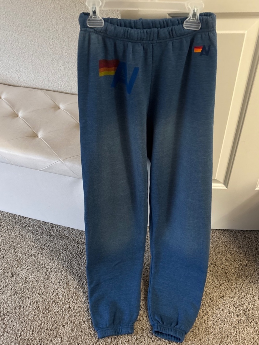 Aviator nation women’s blue sweatpants brand new size small